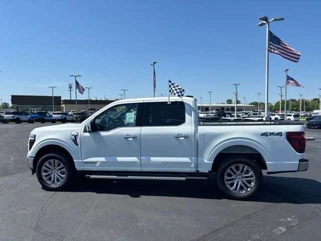 New 2025 Star White Metallic Tri-Coat Ford Lariat® image 9