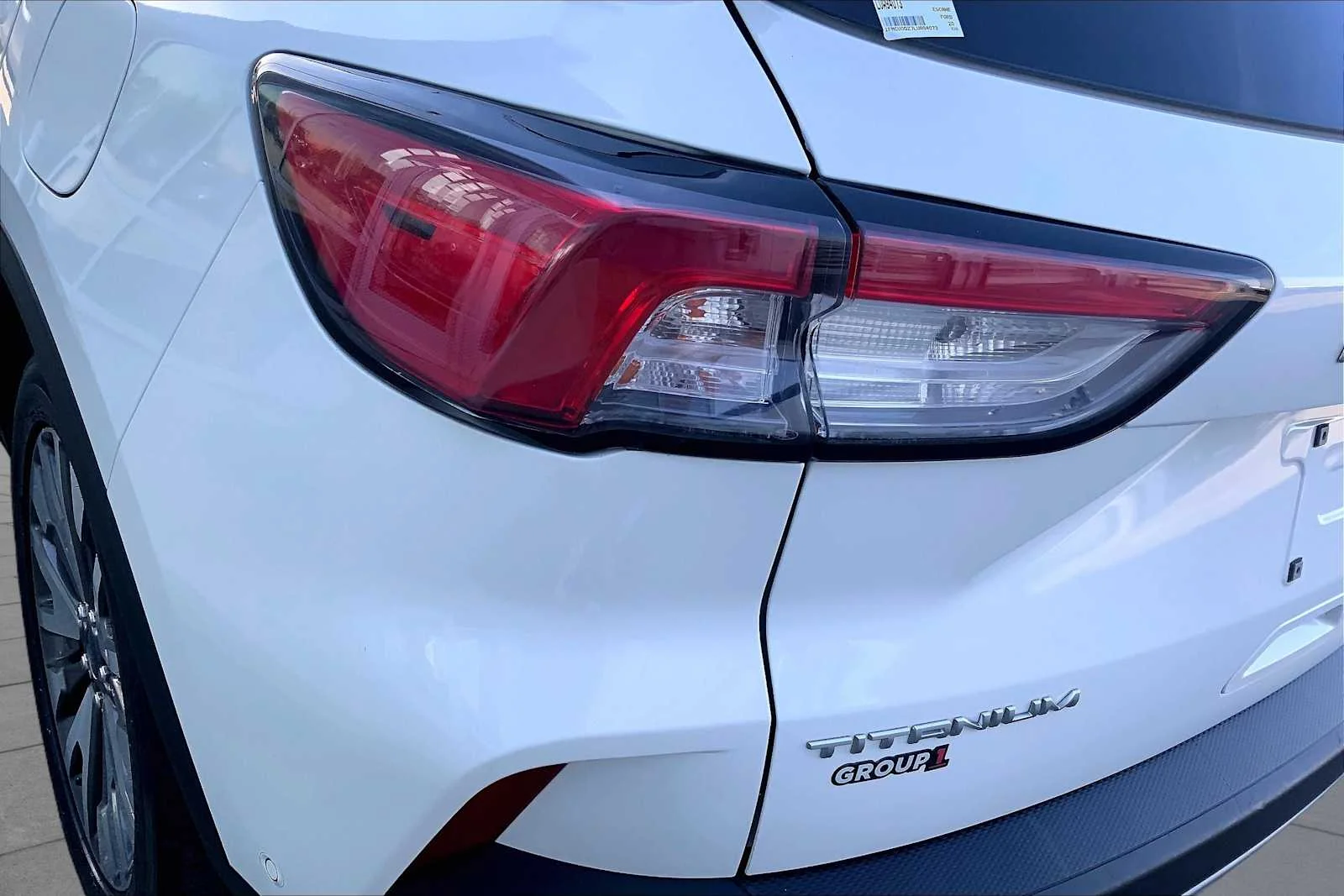 Used 2020 Star White Metallic Tri-Coat Ford Titanium Hybrid image 28