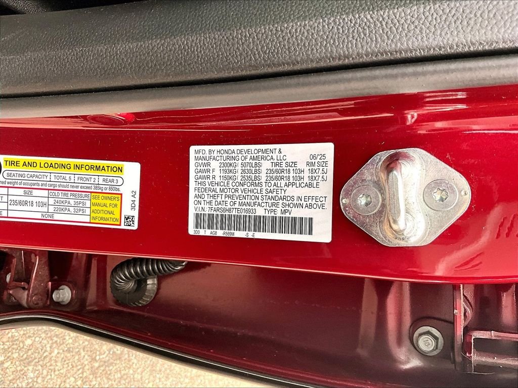 Used 2026 Red Honda Sport-L image 9