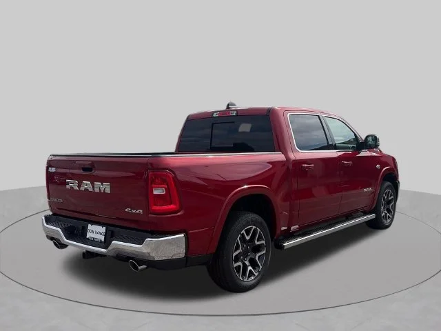 New 2027 Molten Red Pearl-Coat Exterior Paint RAM Laramie image 5