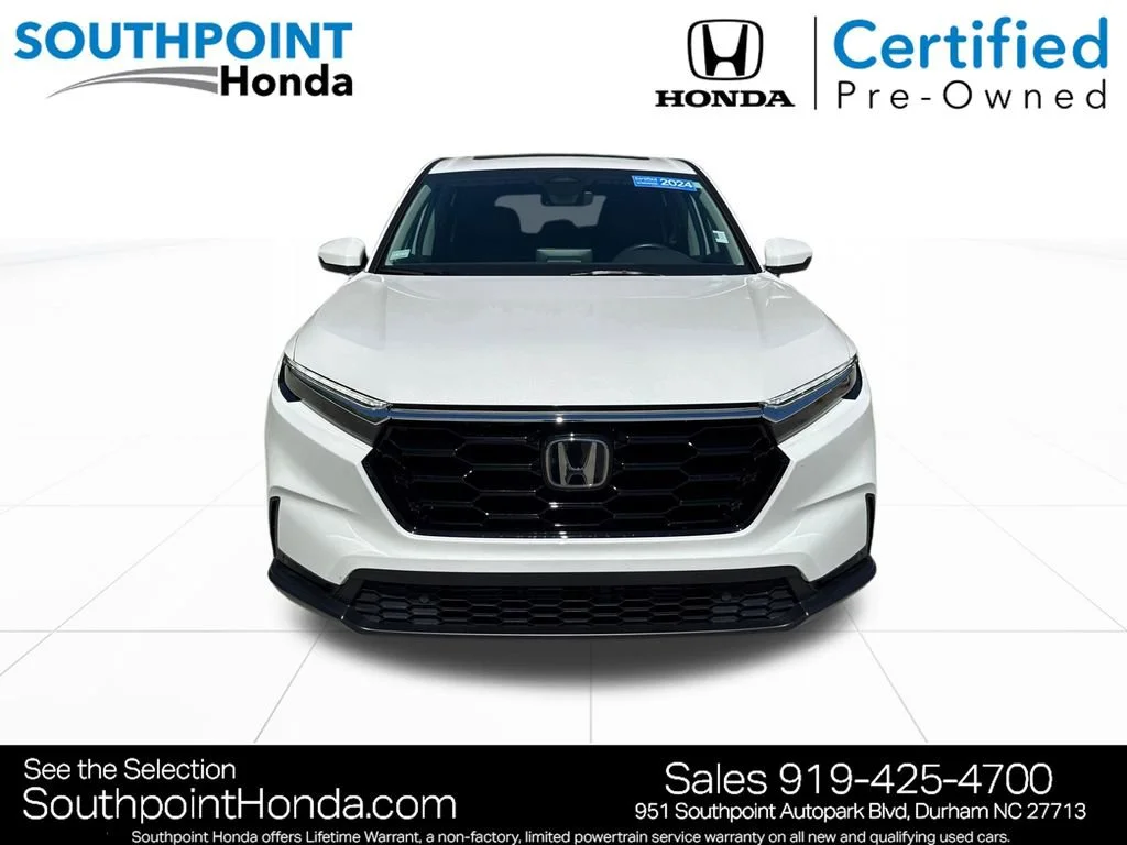 Certified Used 2024 Platinum White Pearl Honda 1.5T AWD EX-L image 37