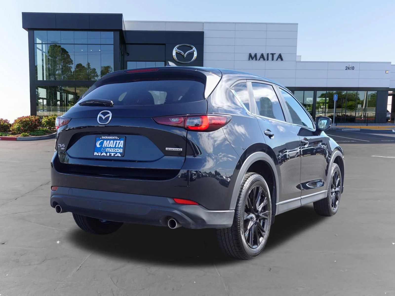 Certified Used 2025 Jet Black Mica Mazda 2.5 S Carbon Edition image 4