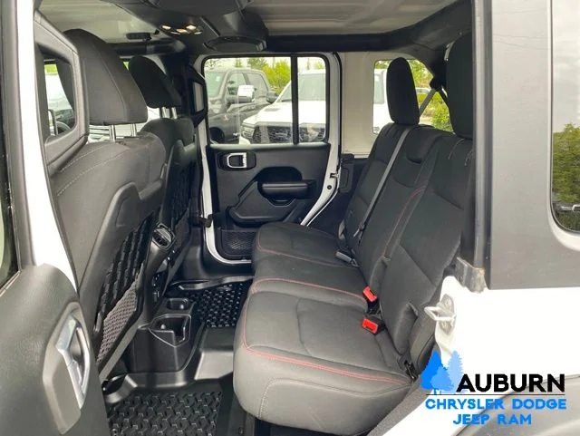 Used 2021 White Jeep Unlimited Rubicon image 23