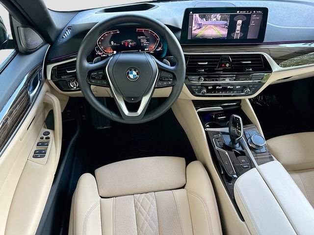 Certified Used 2023 Black BMW 530i xDrive image 24