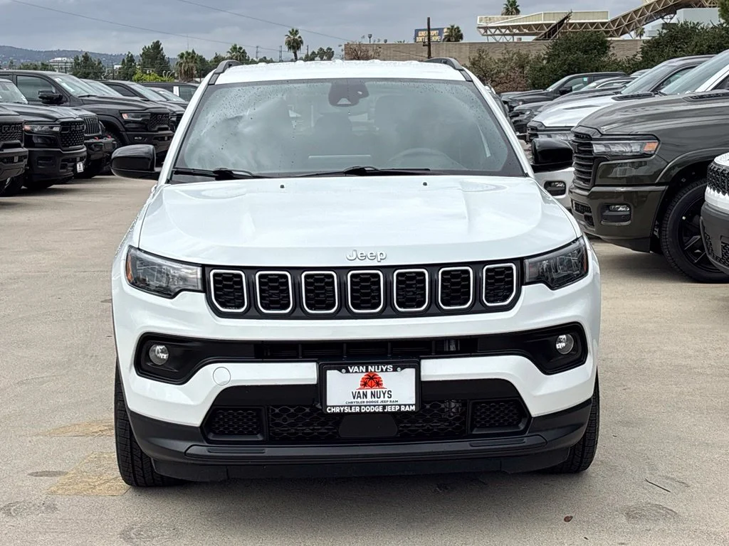 Used 2024 Bright White Clearcoat Jeep Latitude image 6