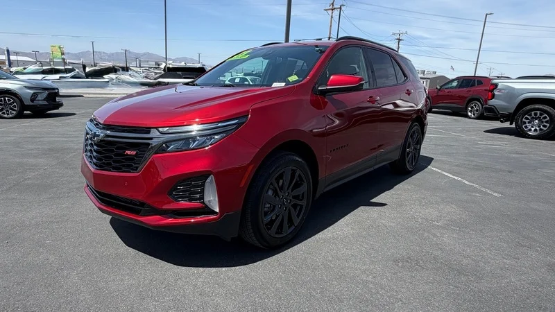 Used 2023 Radiant Red Tintcoat Chevrolet RS image 7