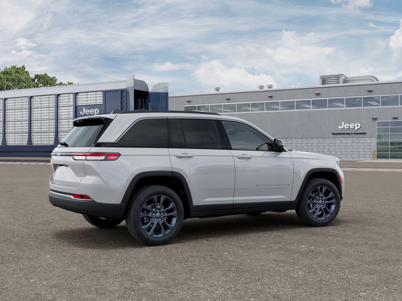 New 2026 Bright White Clear-Coat Exterior Paint Jeep 85th Anniversary Edition image 4
