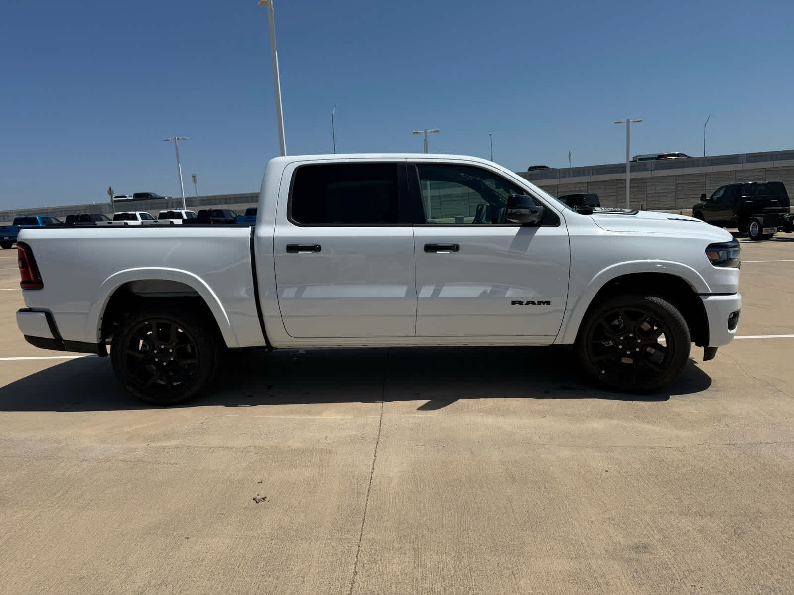New 2026 Bright White Clearcoat Ram Laramie image 5