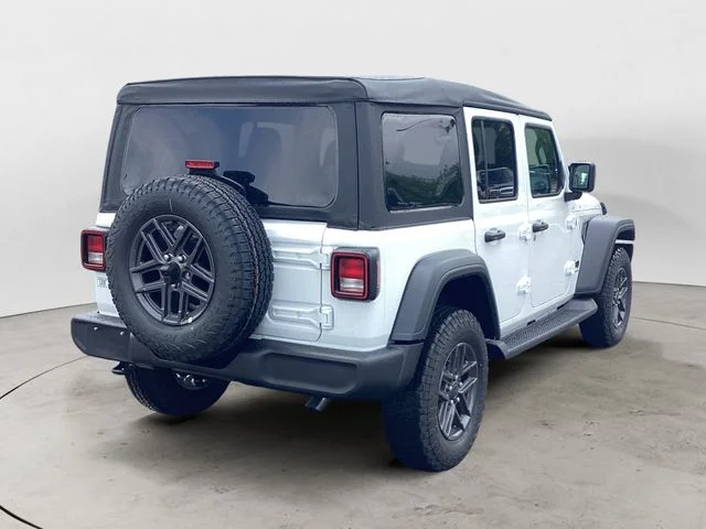 New 2026 Bright White Clearcoat Jeep 4-DOOR SPORT S image 6