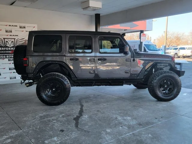 Used 2021 Gray Jeep Unlimited Rubicon image 8