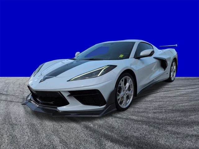 Certified Used 2024 Ceramic Matrix Gray Metallic Chevrolet Stingray image 8