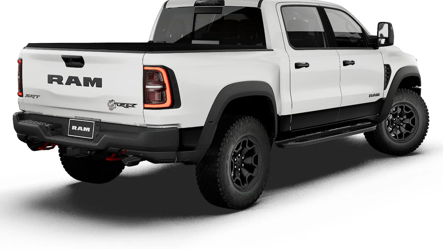 New 2027 Bright White Clear-Coat Exterior Paint RAM TRX image 2