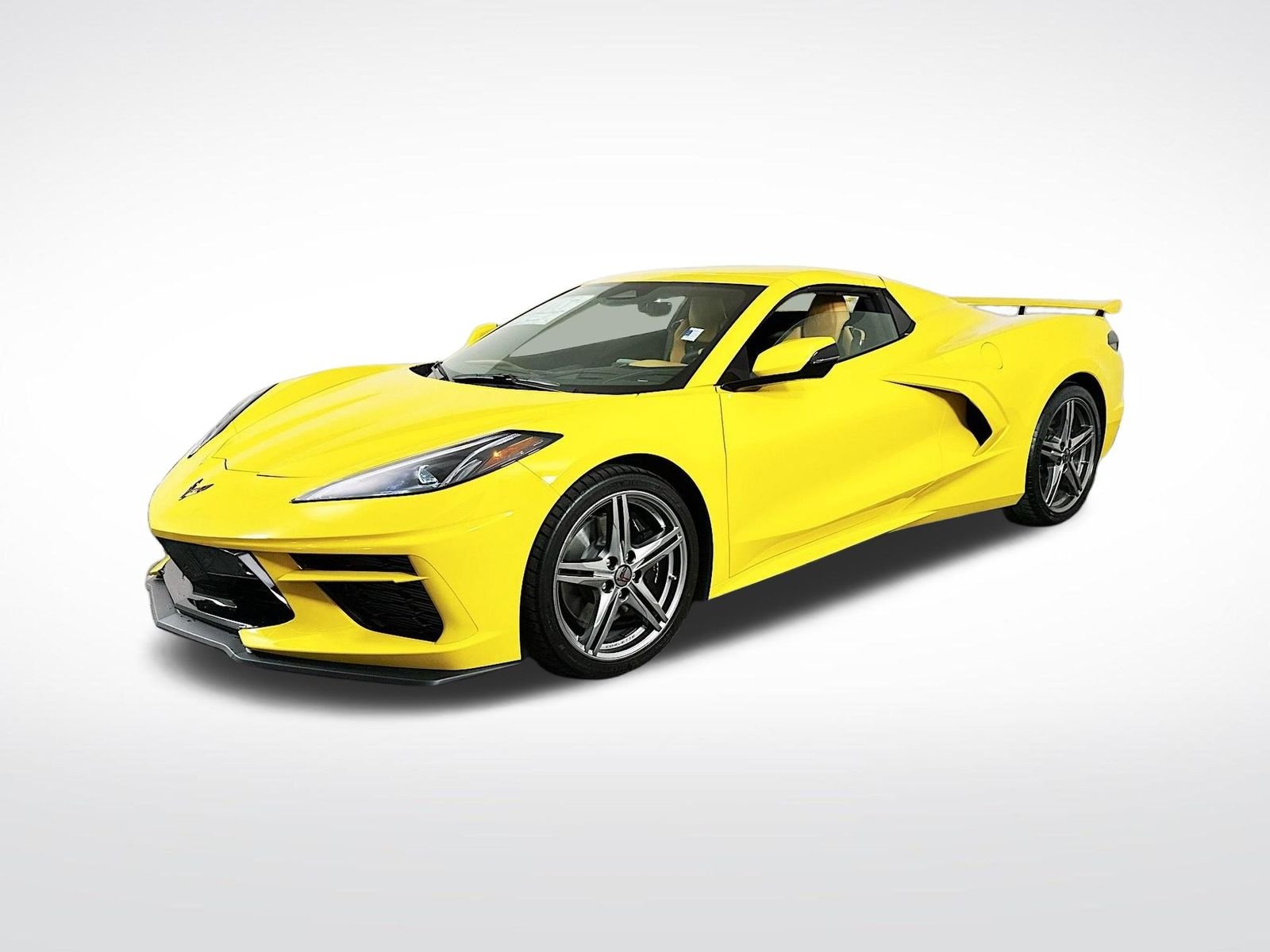Used 2026 Competition Yellow Tintcoat Metallic Chevrolet Stingray image 3