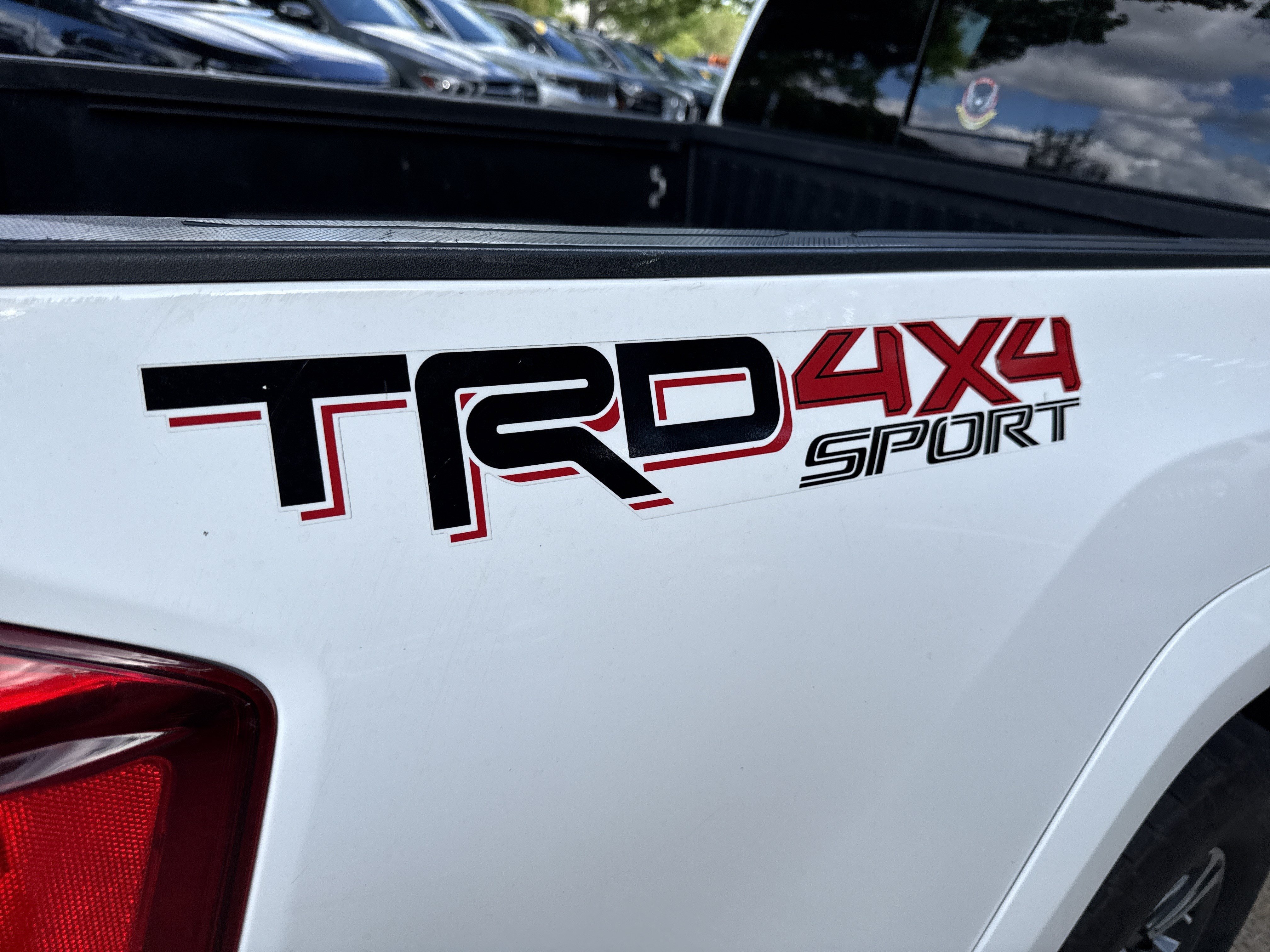 Used 2017 Super White Toyota TRD Sport image 18