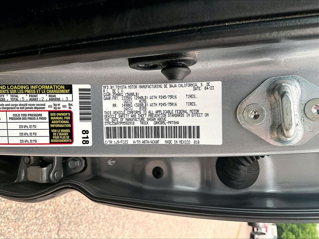 Used 2023 Silver Toyota SR5 image 9