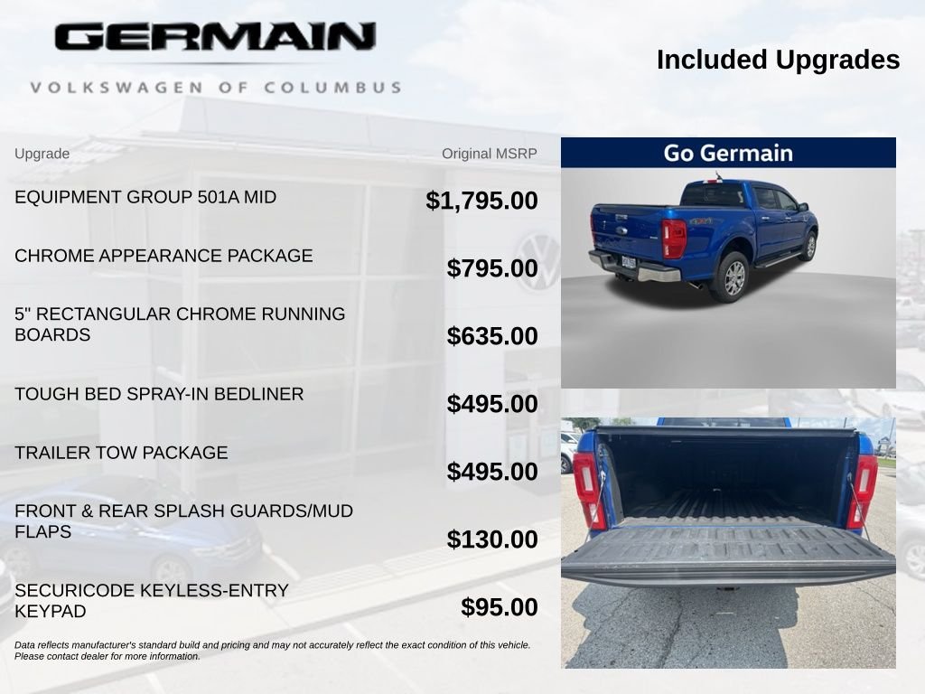 Used 2019 Blue Ford Lariat image 9