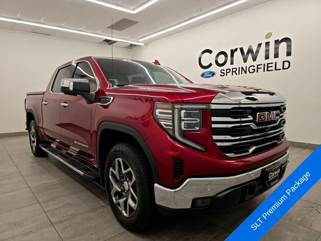 Used 2024 Volcanic Red GMC SLT image 7