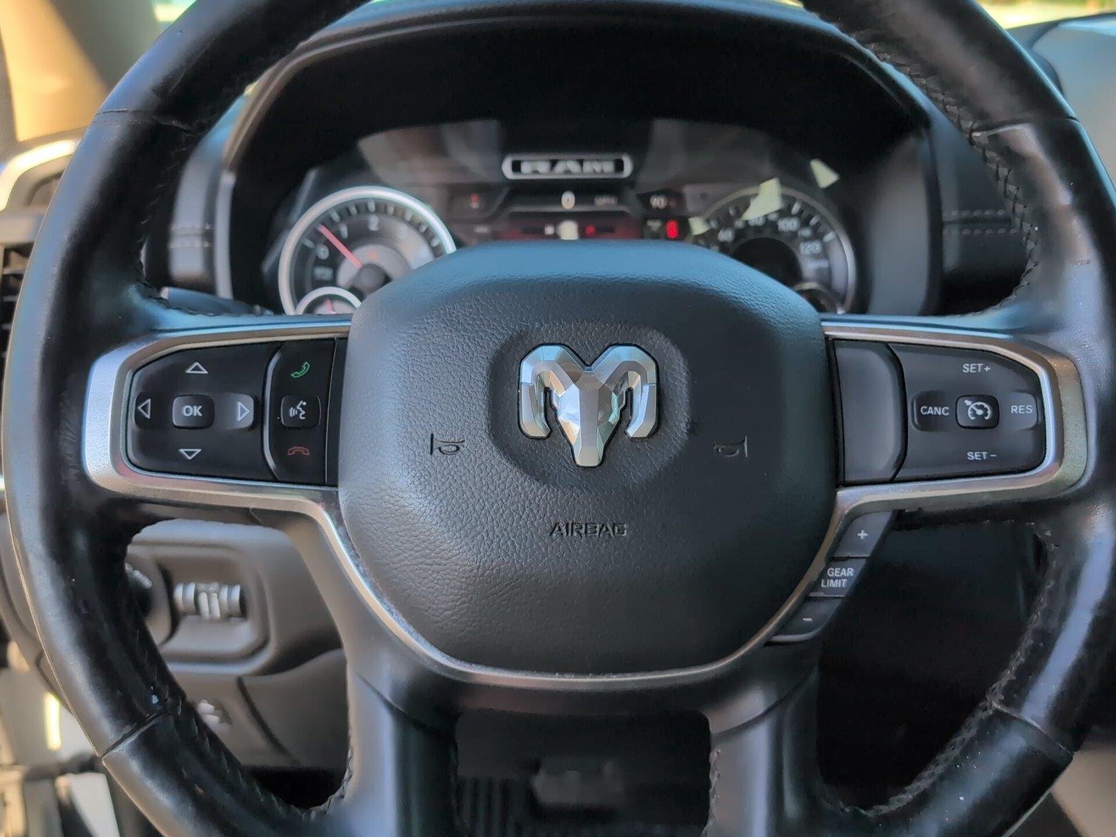 Used 2019 Ivory White Tri-Coat Pearlcoat Ram Laramie image 25