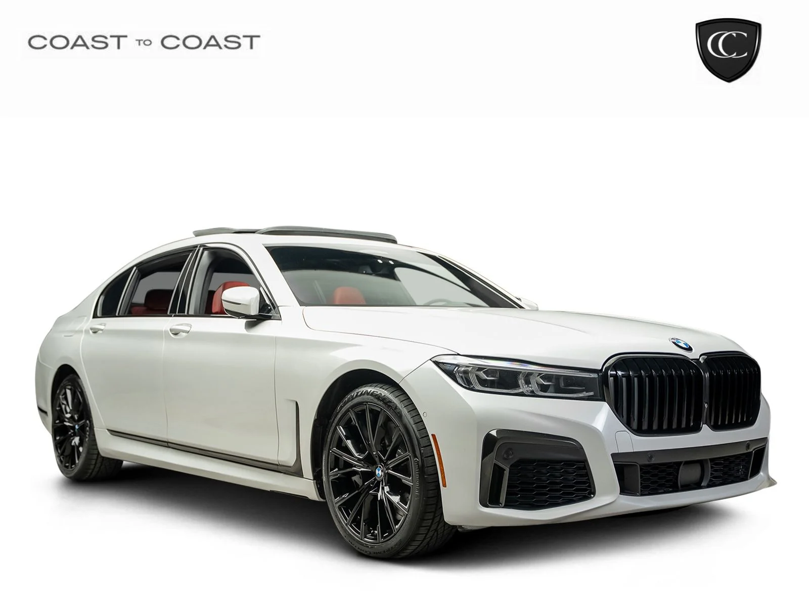 Used 2021 White BMW 750i xDrive image 1