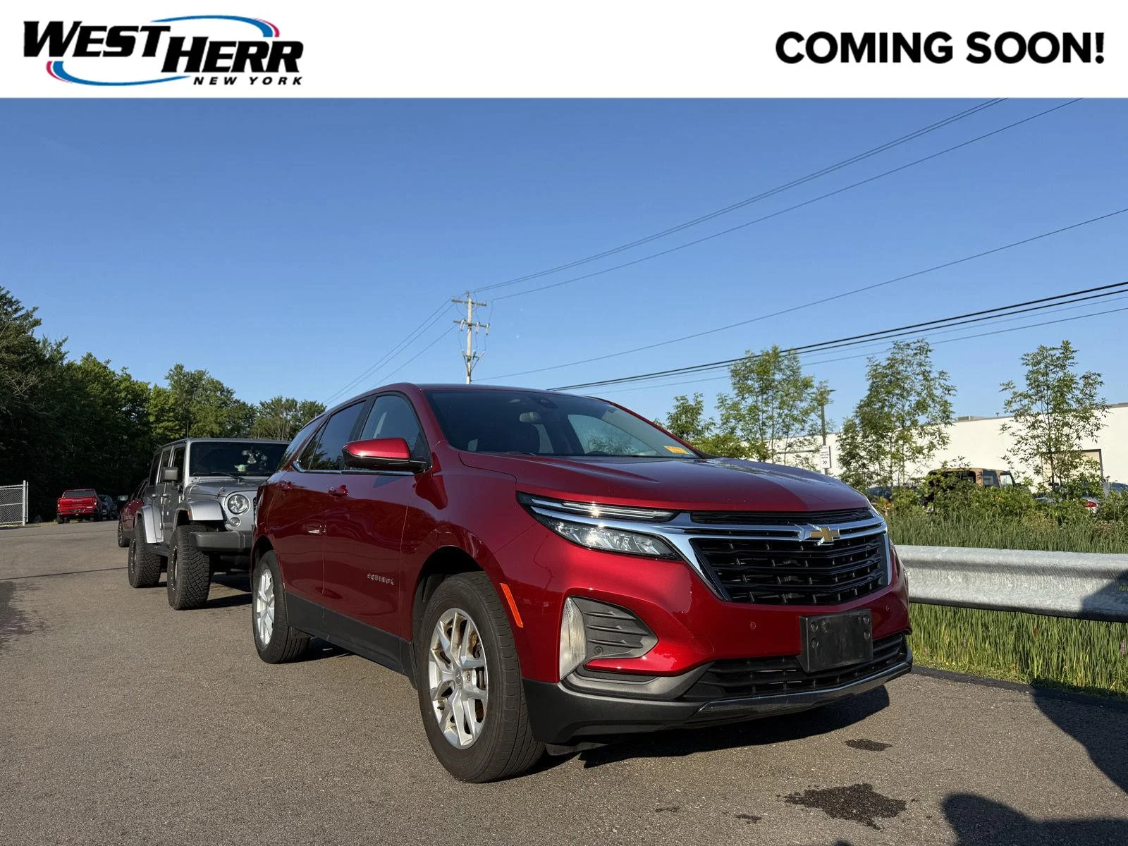 Used 2024 Radiant Red Tintcoat Chevrolet LT image 1