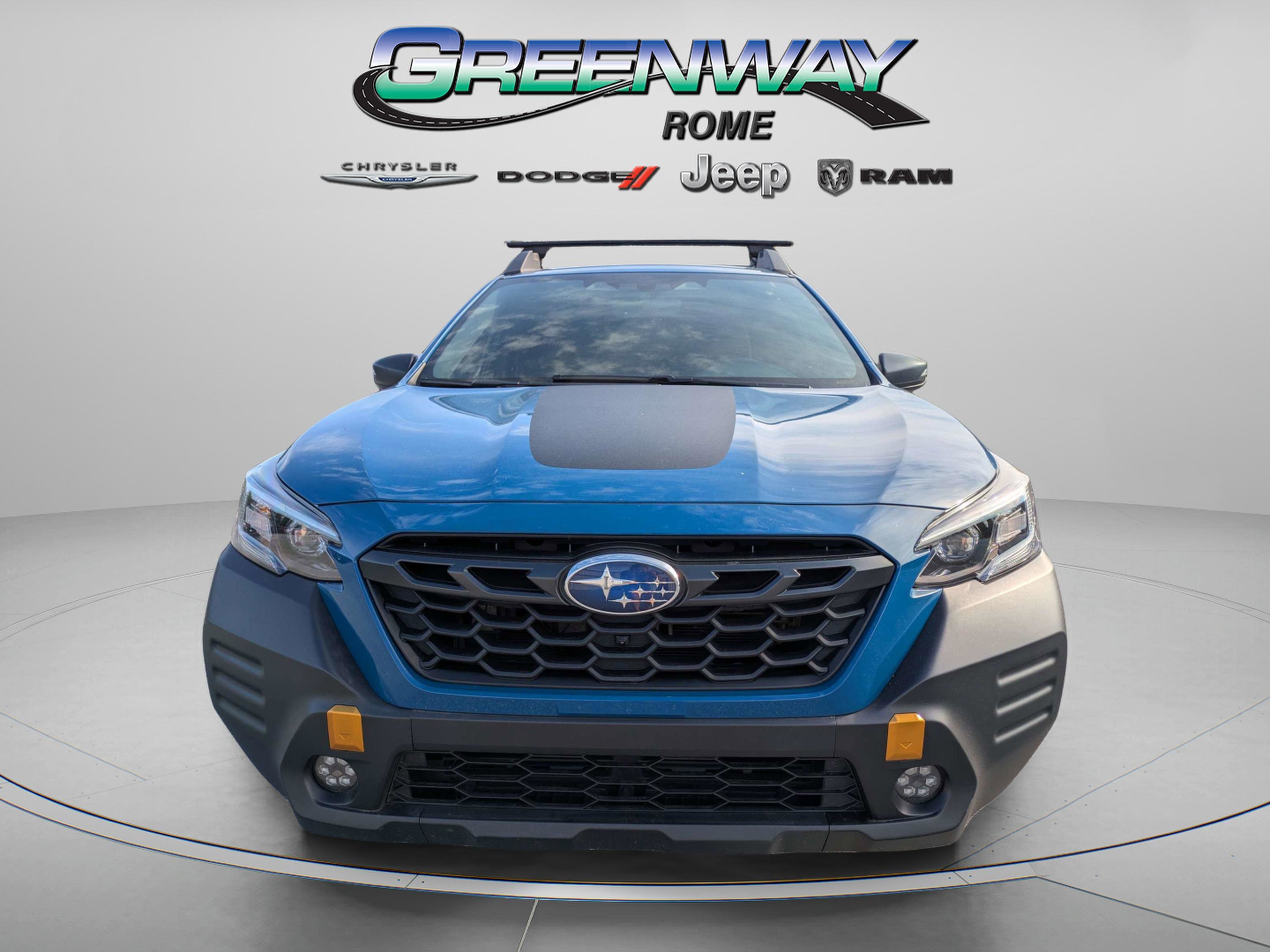 Used 2023 Geyser Blue Subaru Wilderness image 3