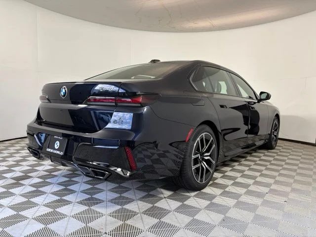 New 2026 Black BMW 760i xDrive image 7