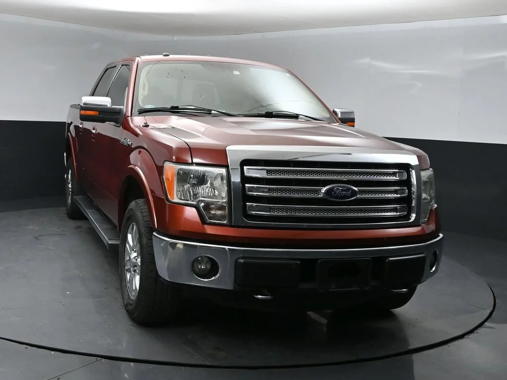 Used 2014 Orange Ford Lariat image 6
