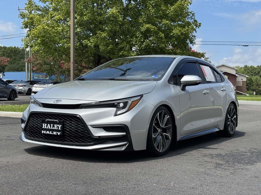 Used 2024 Silver Toyota SE image 24
