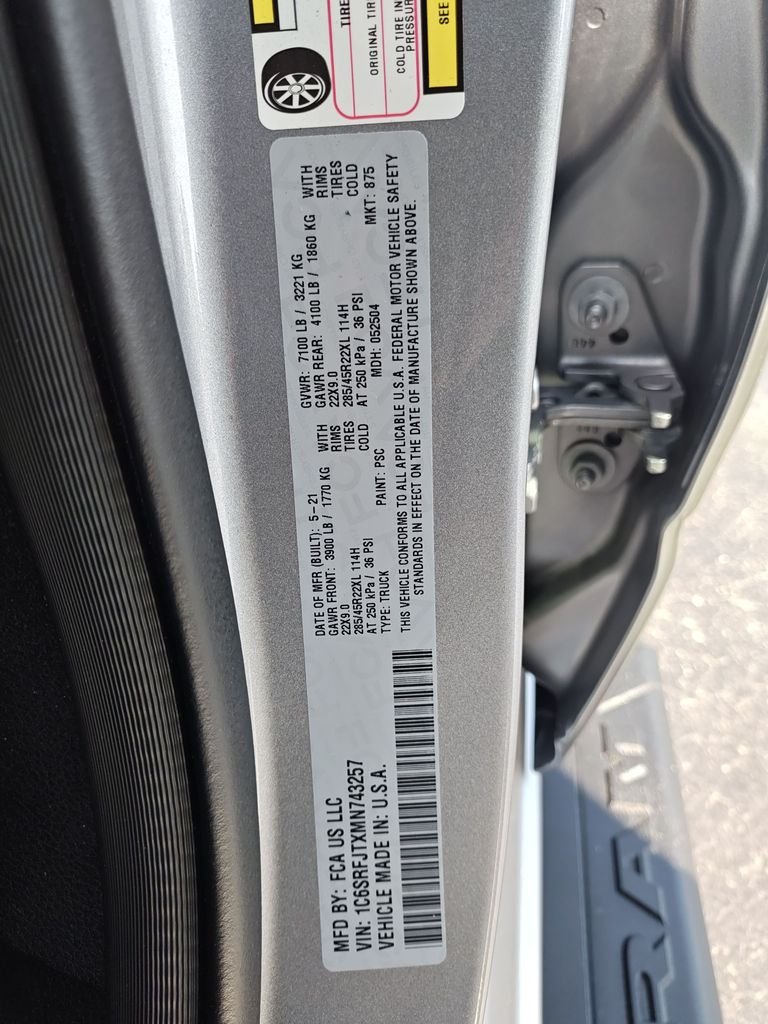 Used 2021 Silver Ram Laramie image 26