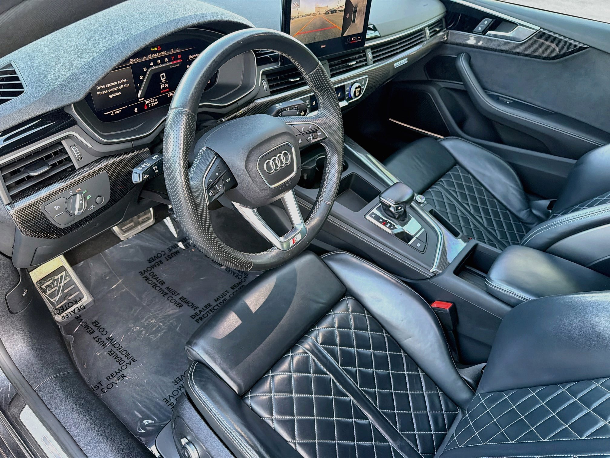 Used 2023 Daytona Gray Pearl Effect/Black Roof Audi Premium Plus image 24