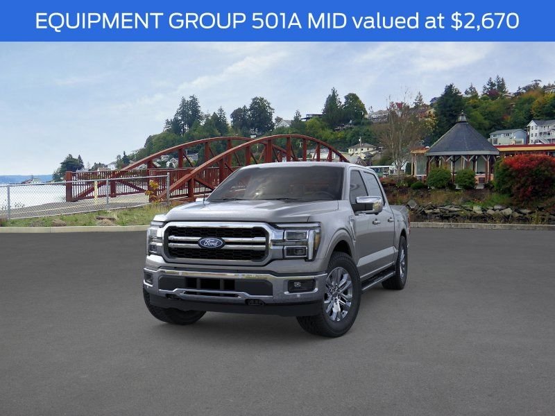 New 2026 Carbonized Gray Metallic Ford Lariat® image 3