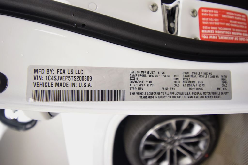 New 2026 Bright White Clearcoat Jeep Summit Reserve image 35