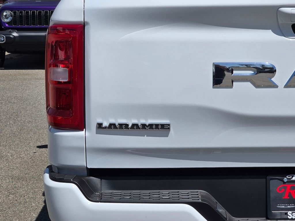 New 2026 Bright White Clear-Coat Exterior Paint RAM Laramie image 6