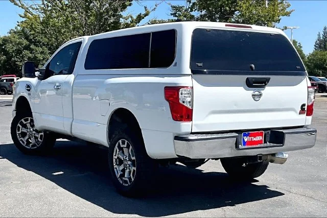 Used 2017 Glacier White Nissan SV image 11