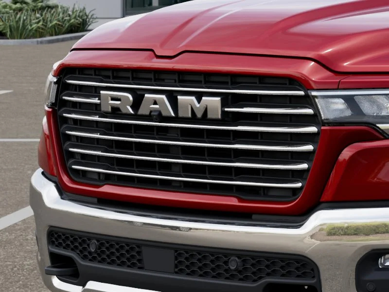 New 2027 Molten Red Pearl-Coat Exterior Paint RAM Laramie image 45