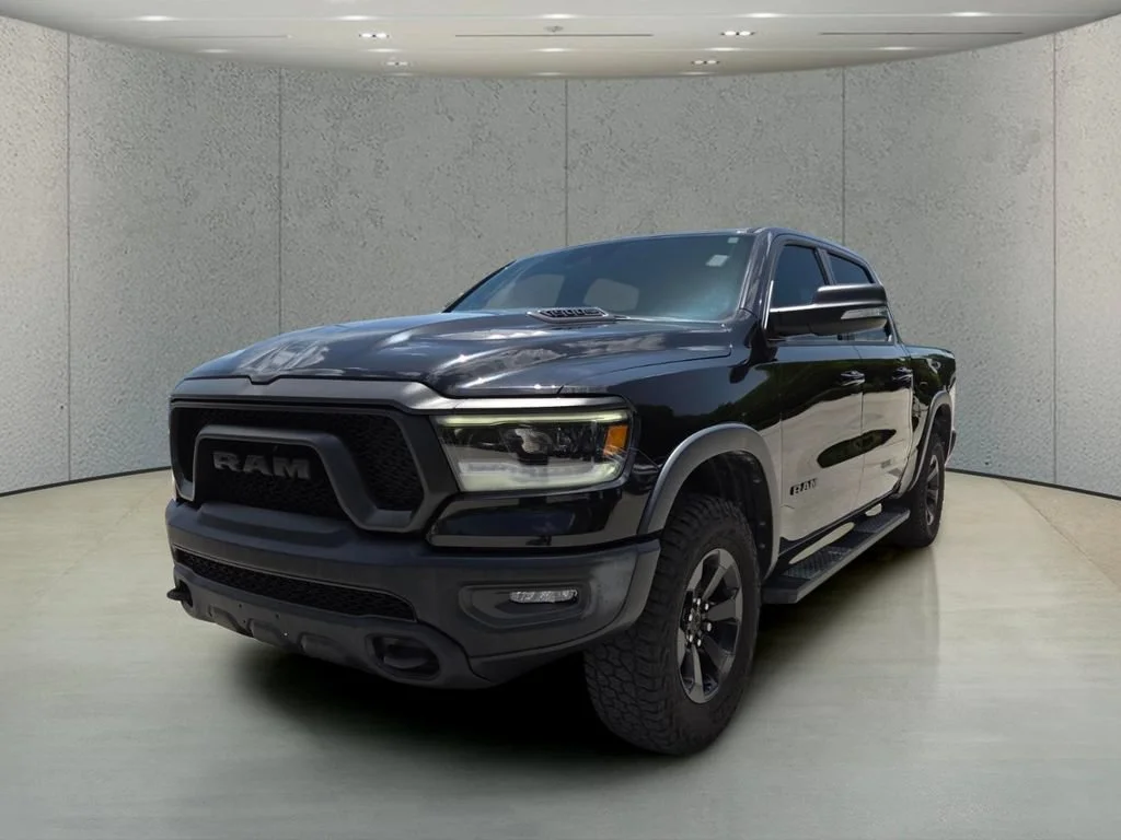 Used 2021 Diamond Black Crystal Pearlcoat Ram Rebel image 11
