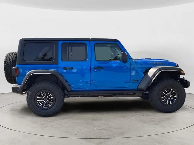 New 2026 Hydro Blue Pearl Coat Jeep 4-DOOR WILLYS image 7