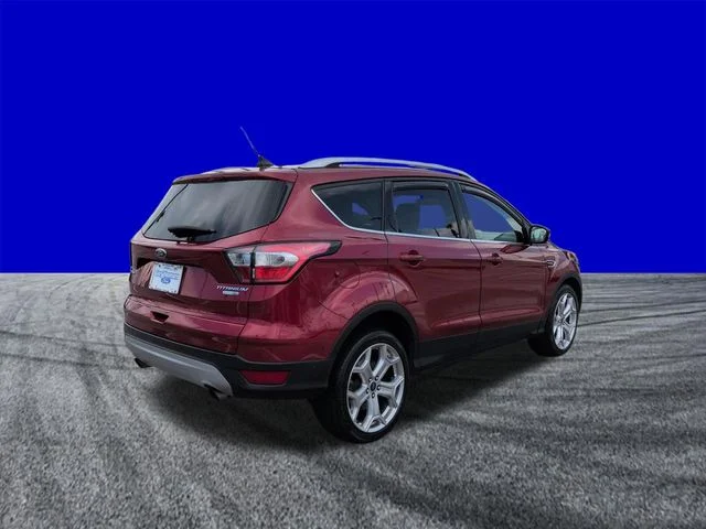 Used 2018 Ruby Red Ford Titanium image 4