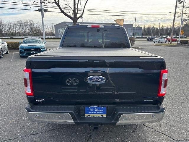 Certified Used 2022 Blue Metallic Ford Lariat image 56