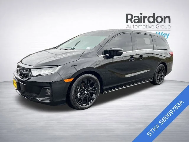 Certified Used 2025 Crystal Black Pearl Honda Sport-L image 3