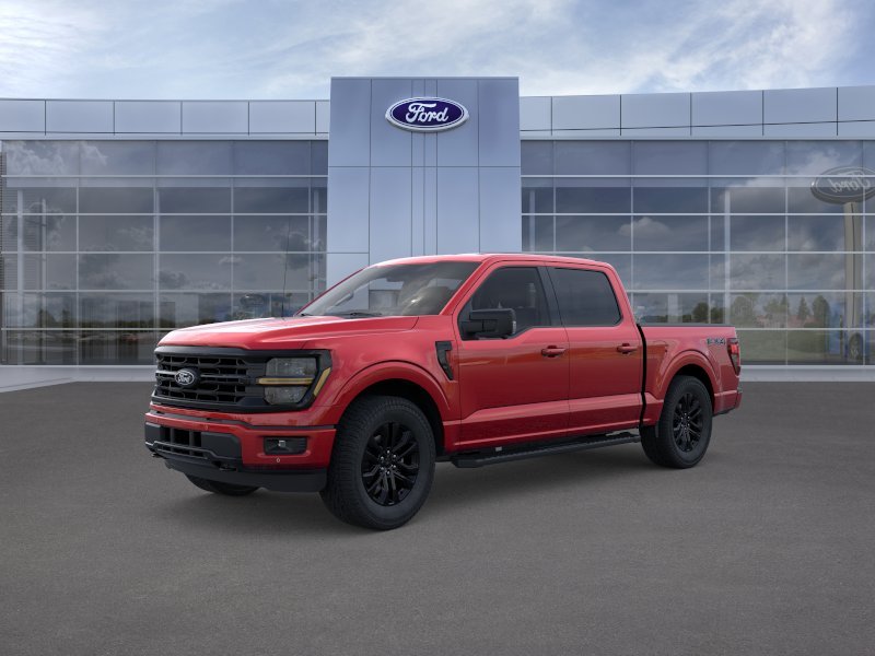 New 2026 Ruby Red Metallic Tinted Clearcoat Ford XLT image 1