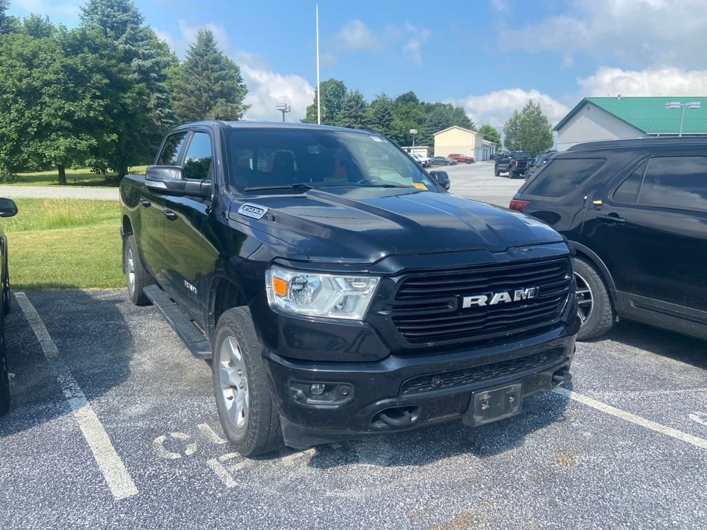 Used 2021 Diamond Black Crystal Pearlcoat Ram Big Horn/Lone Star image 1