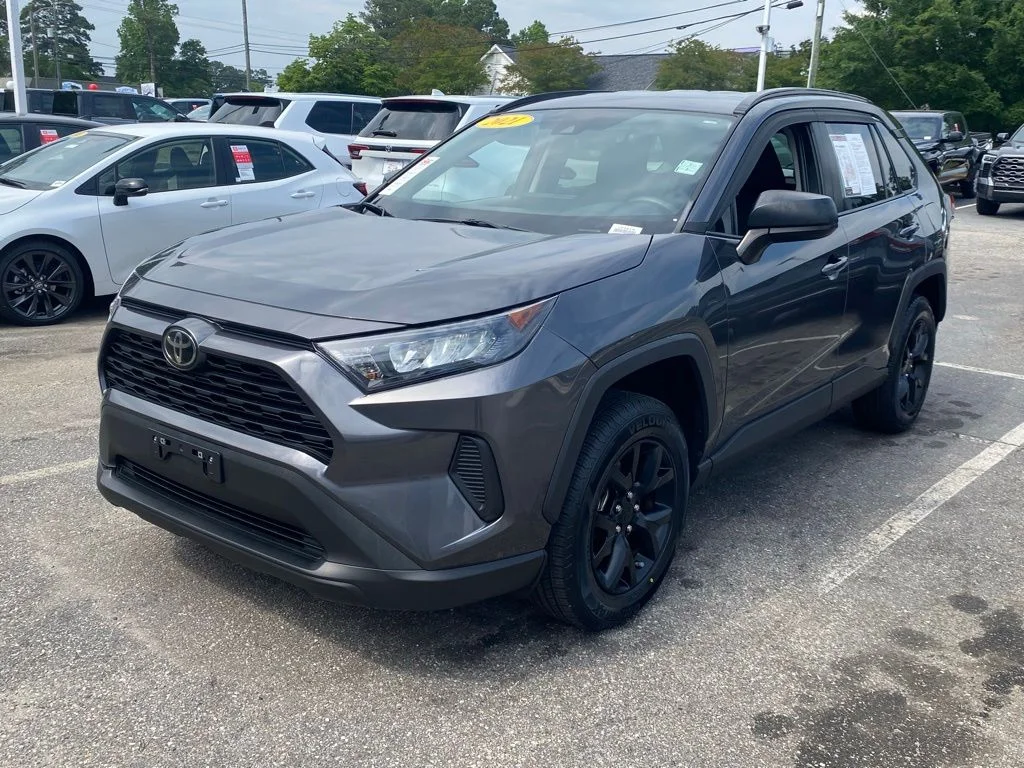 Used 2021 Gray Toyota LE image 2