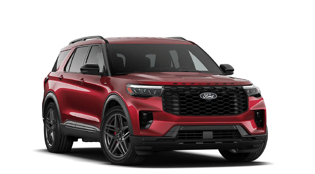 New 2027 Ruby Red Metallic Tinted Clearcoat Ford ST-Line image 4