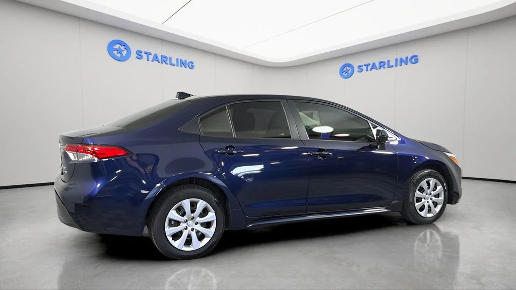 Used 2025 Blue Toyota Hybrid LE image 11