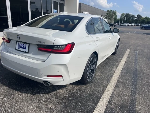 New 2025 Mineral White Metallic BMW 330i xDrive Sedan image 3