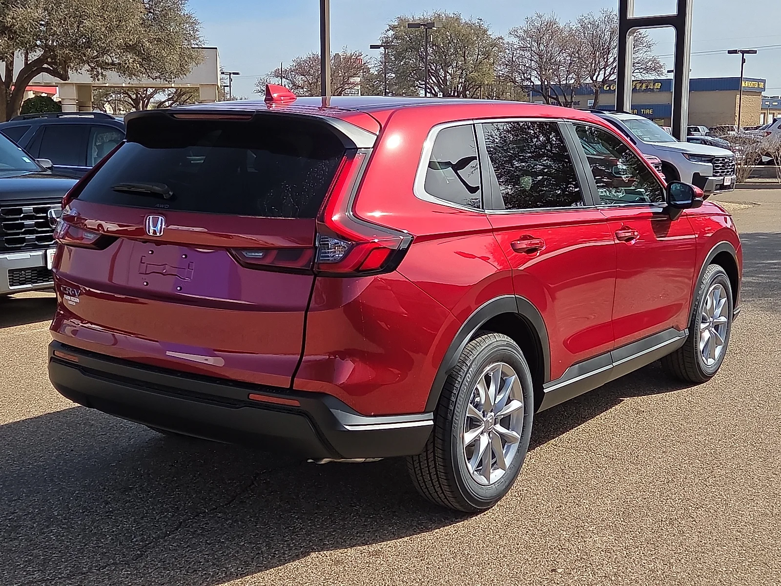 New 2026 Red Honda EX image 3