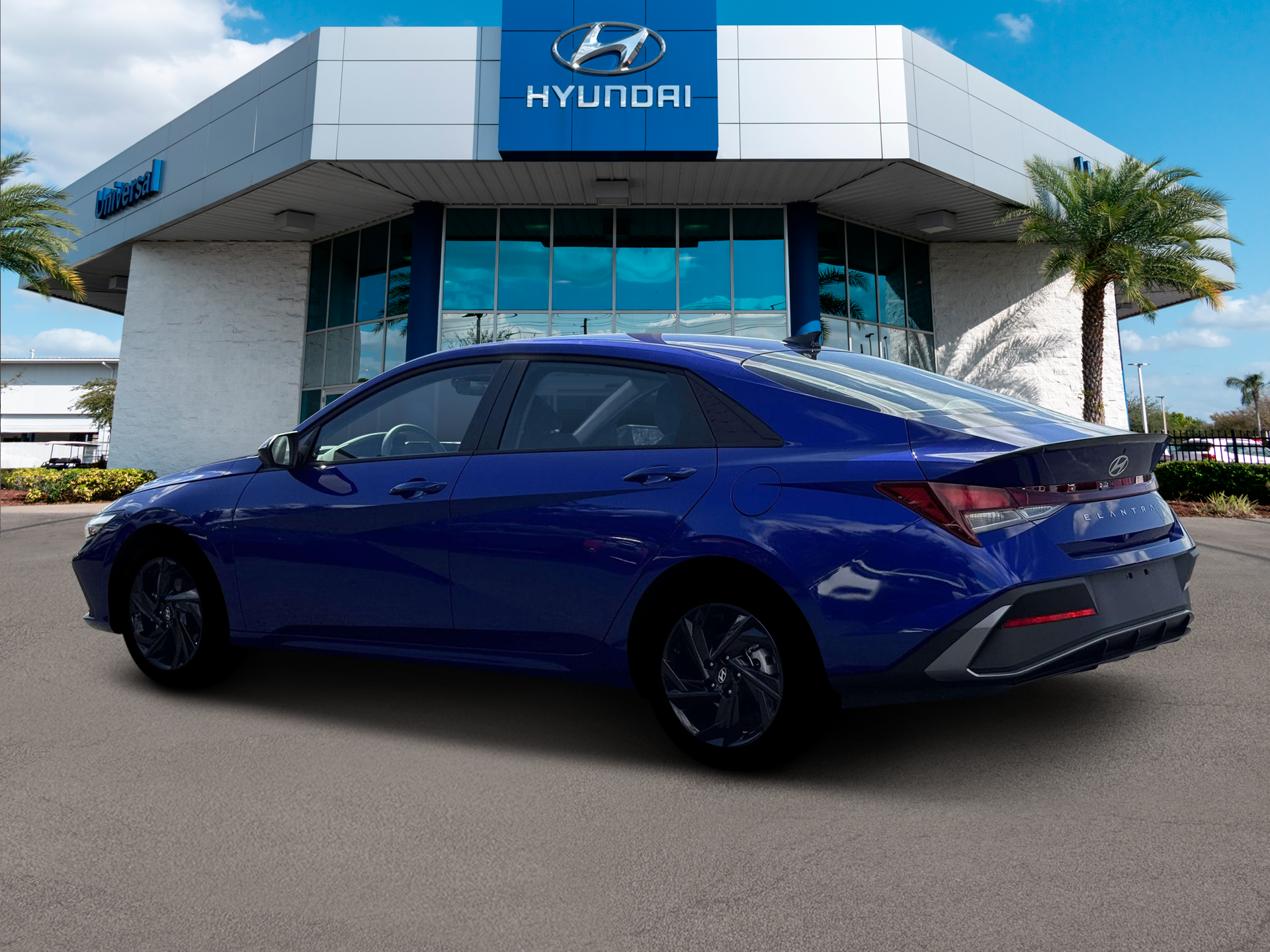 New 2026 Blue Hyundai SEL Sport image 4