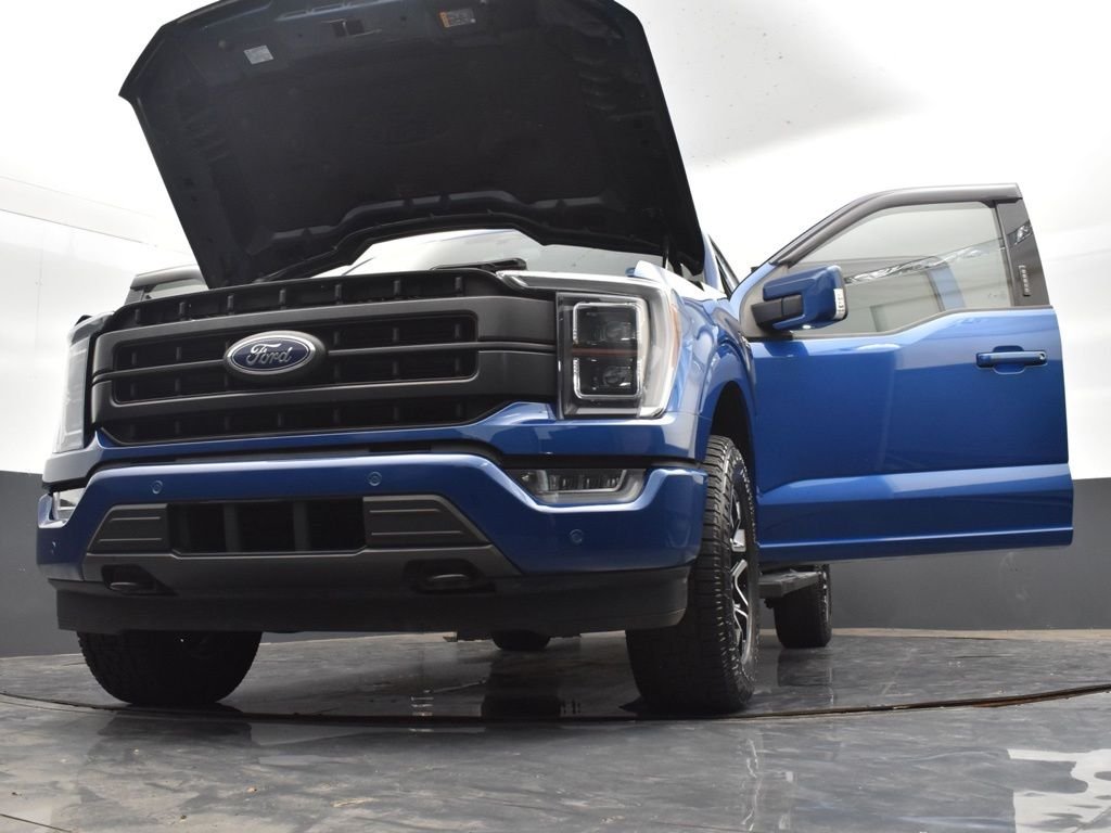 Used 2022 Blue Ford Lariat image 38