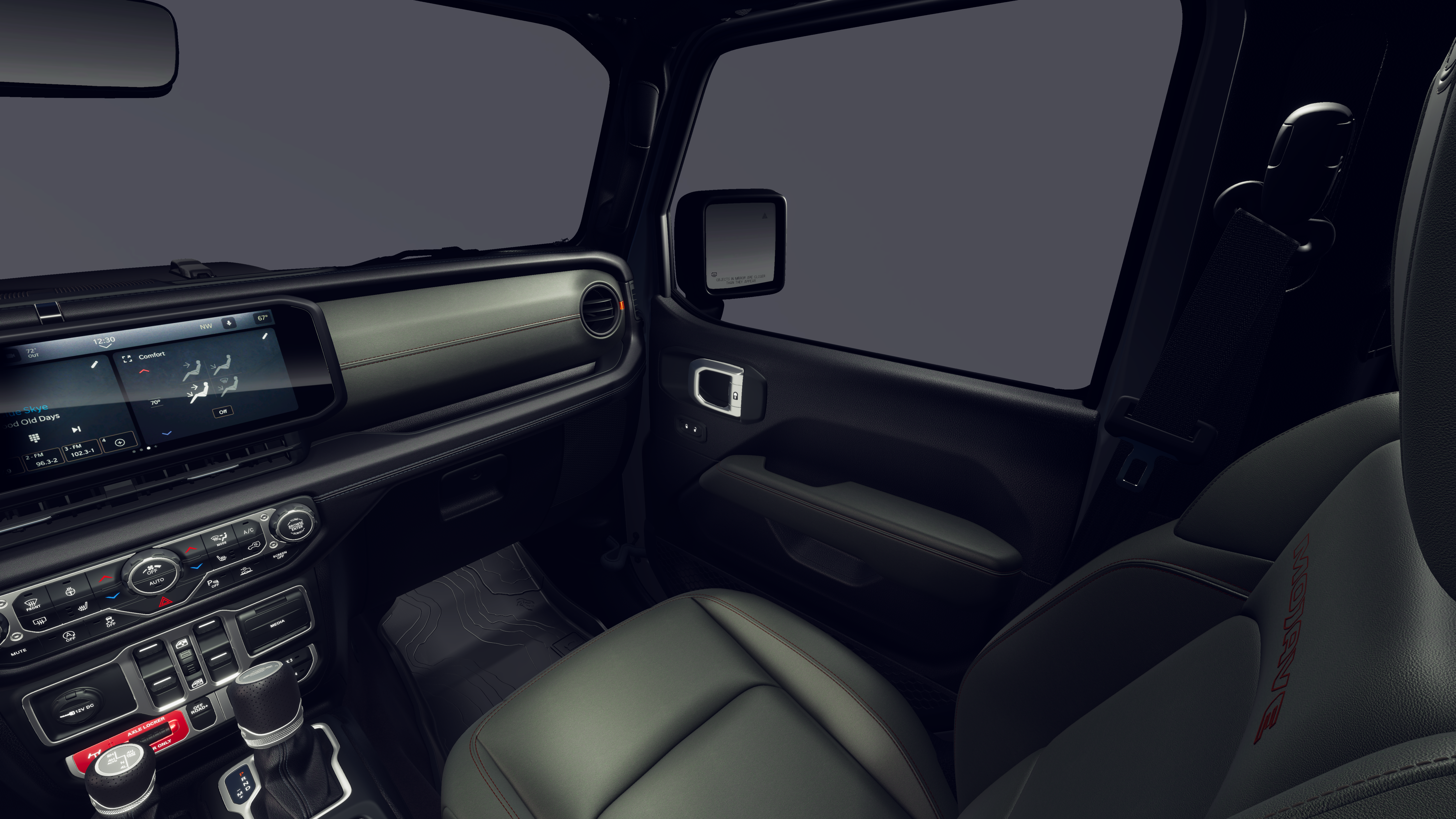New 2026 Bright White Clear-Coat Exterior Paint Jeep Mojave image 7